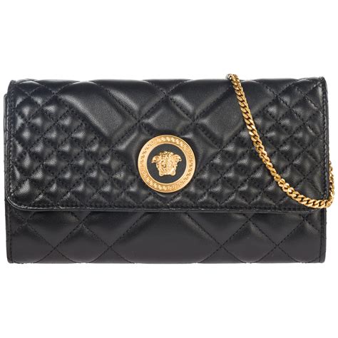 versace crossbody yellow|Versace black label purses.